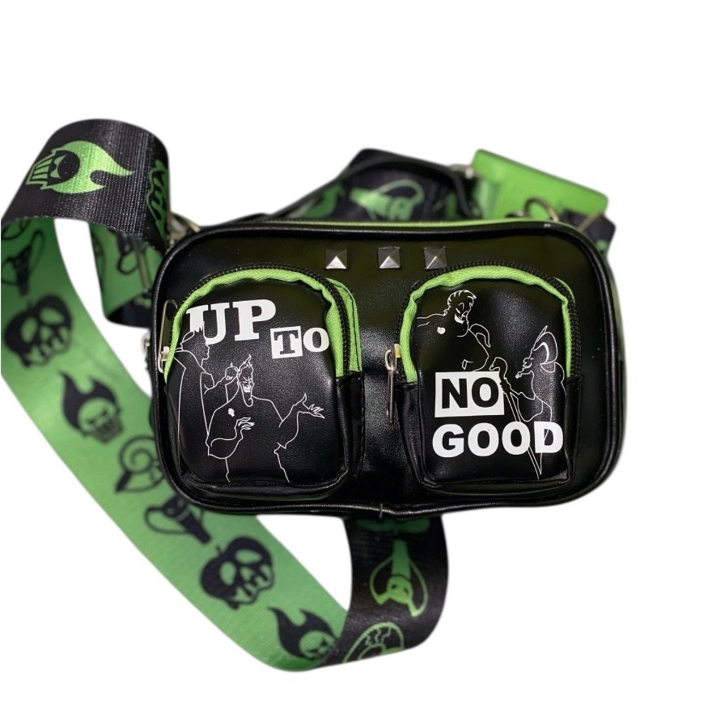 Disney parks Villians up To no good crossbody belt bag with coin purse